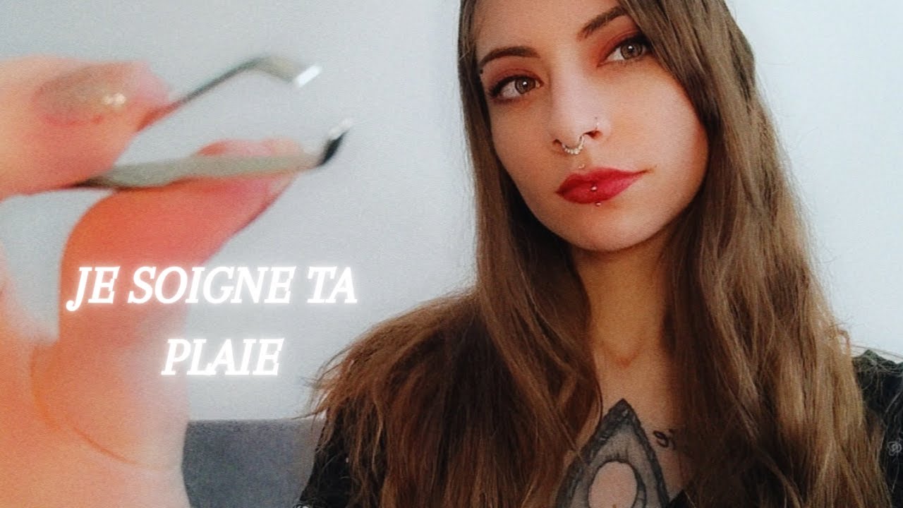 👩‍⚕️ASMR FRANÇAIS | ROLEPLAY INFIRMIERE | JE SOIGNE TA PLAIE | CHUCHOTEMENT | VISUEL 👩‍⚕️