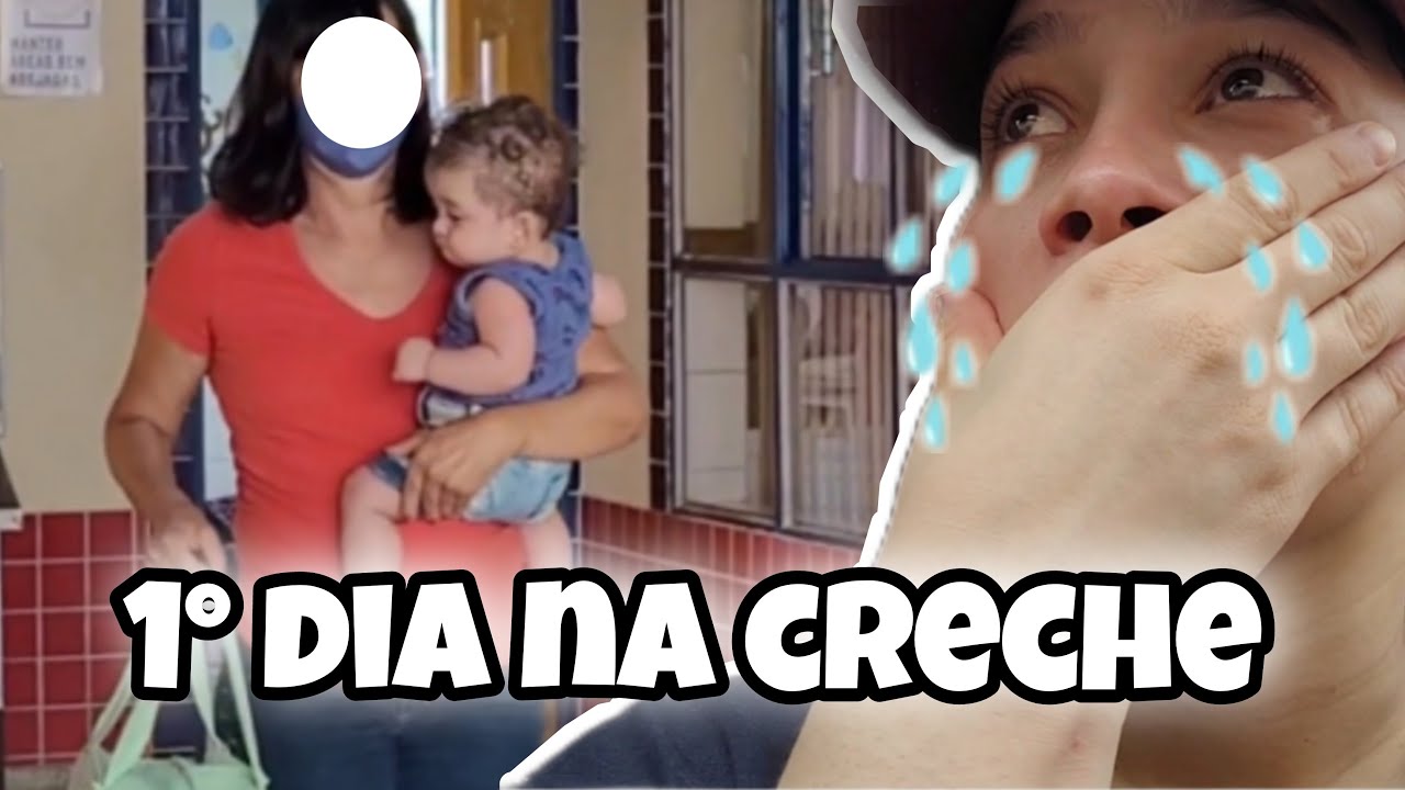 PRIMEIRO DIA NA CRECHE CHOREI JUNTO COM ELE, MEU BEBÊ FOI PARA CRECHE COM 6 MESES