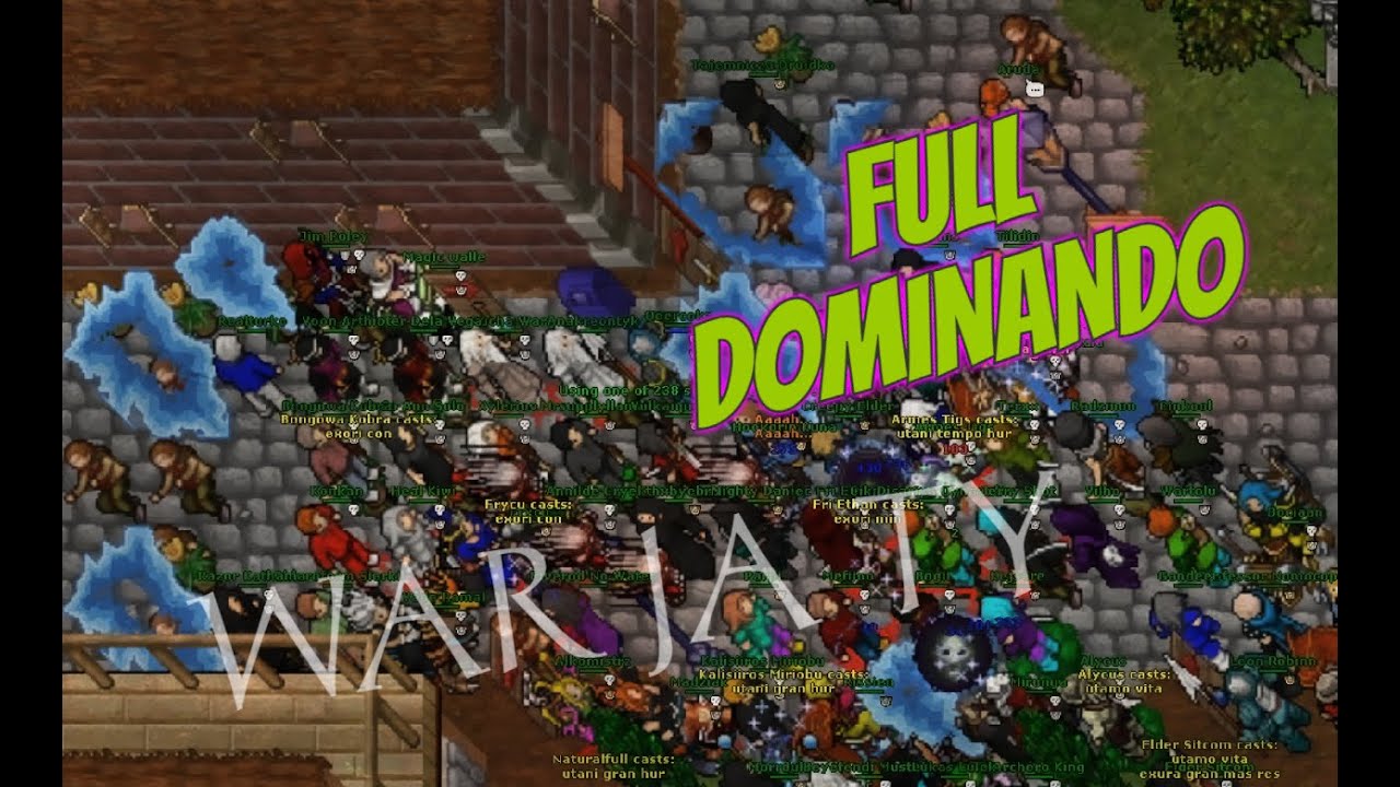 Tibia Epoca Warjaty FULL DOMINANDO #EZ #MASSACRE  [FULLHD] [60FPS]