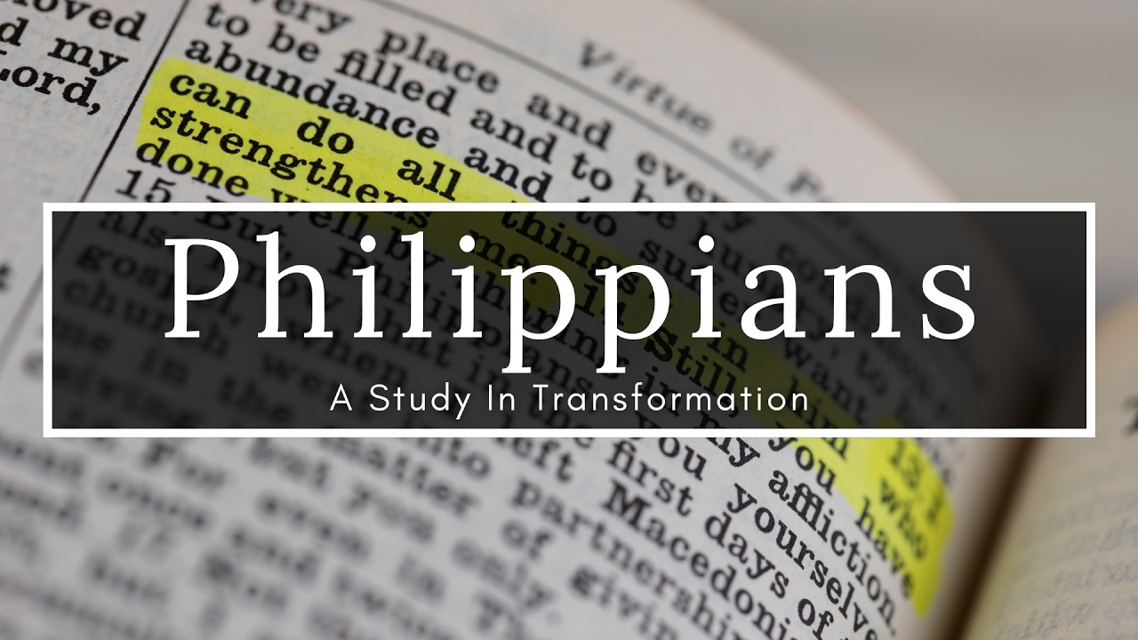 February 15, 2026: A study in Transformation (Philippians 1:6 - 8)