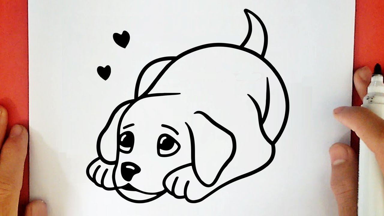 COMO DESENHAR UM CACHORRINHO