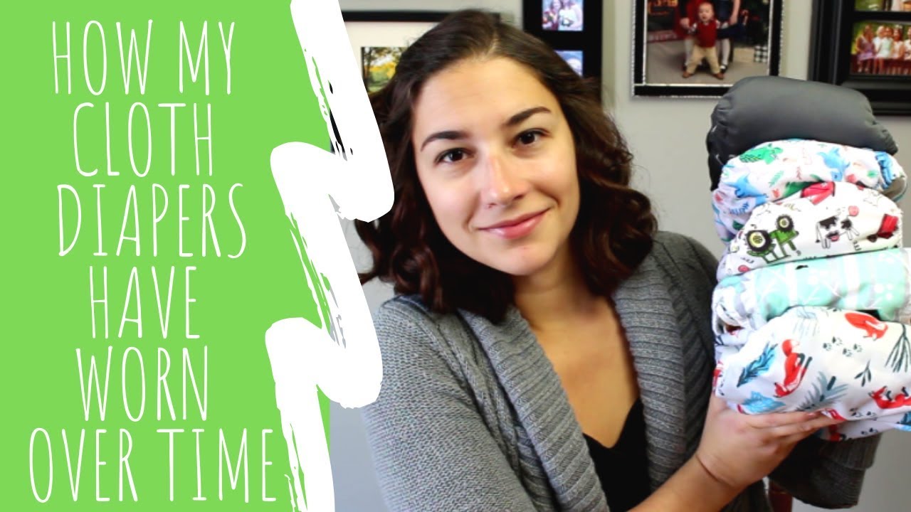 How Cloth Diapers Wear Over Time : Thirsties, Green Mountain Diapers, Grovia
