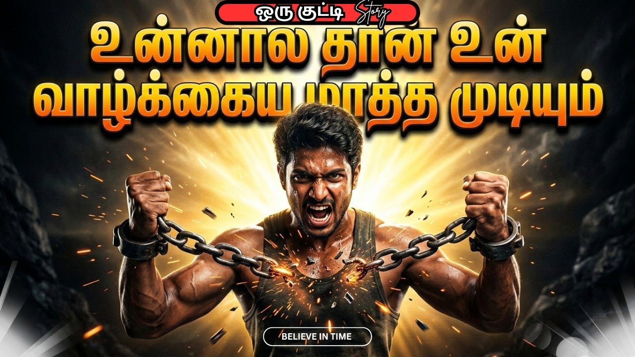 உன்னால்தான் உன் வாழ்க்கையை மாற்ற முடியும் 🔥| Only YOU Can Change Your Life #believeintime