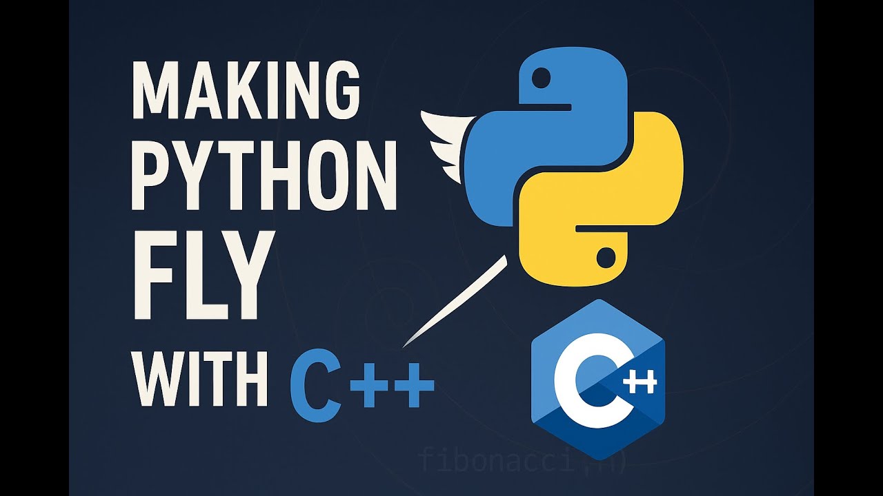 Making Python fly(with C++)