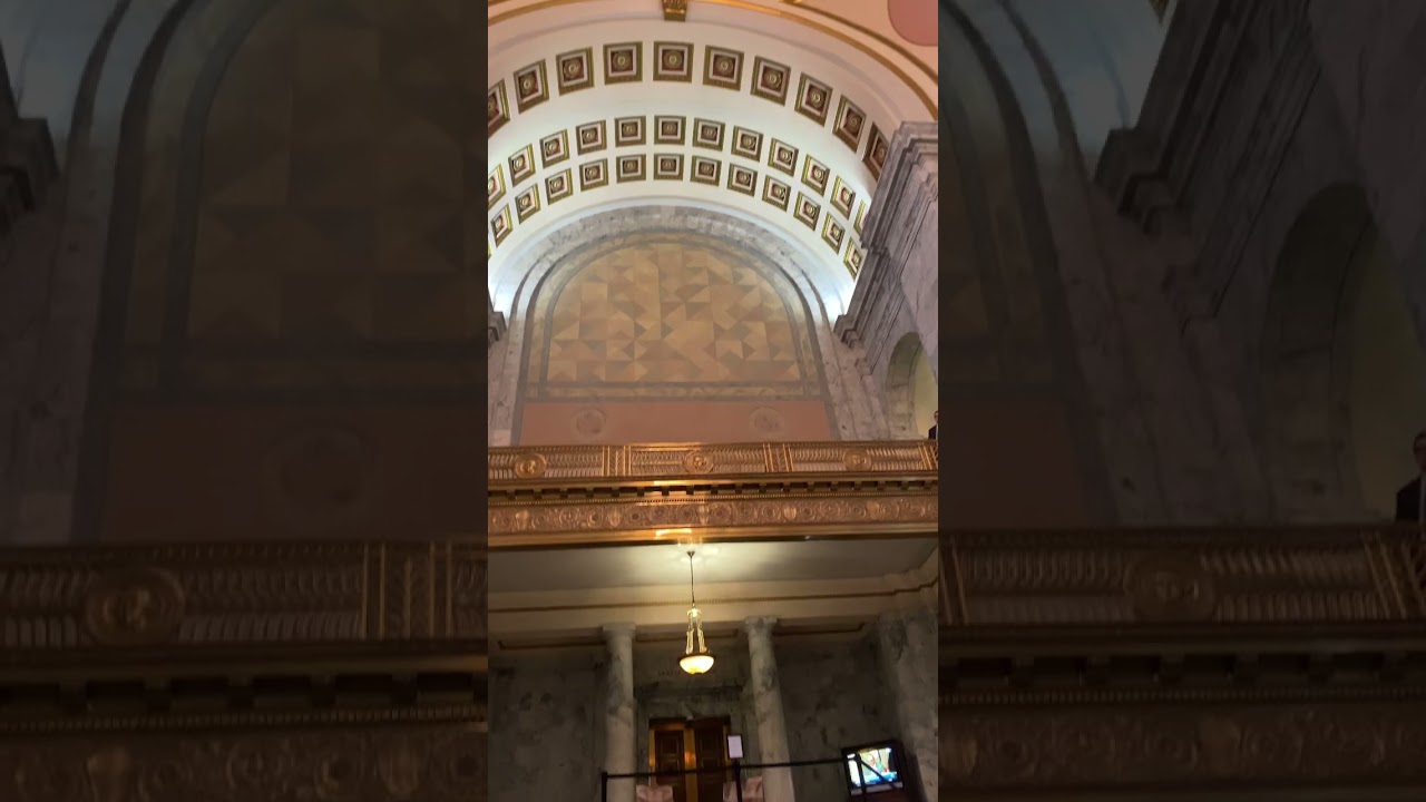 Touring inside Washington&rsquo;s State Capitol-Olympia, WA #wa #olympia #wastate #government #politics
