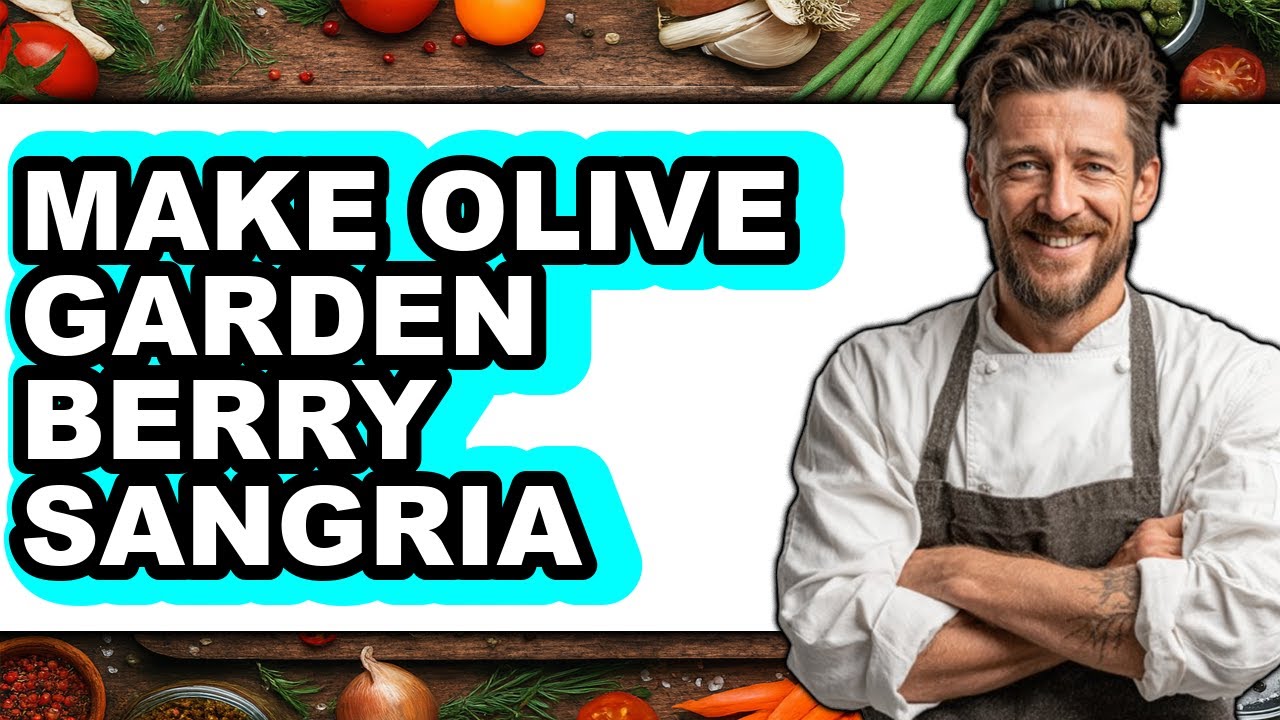 How To Make Olive Garden Berry Sangria - Step By Step