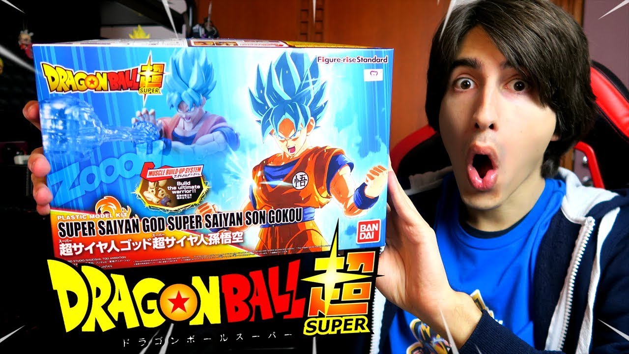 L'ACTION FIGURE di GOKU SSJ BLUE e KAMEHAMEHA! Unboxing Acquisti Figure Dragon Ball Super ITA