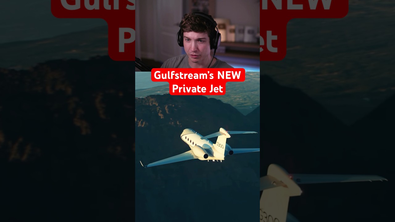 НОВЫЙ частный самолет Gulfstream