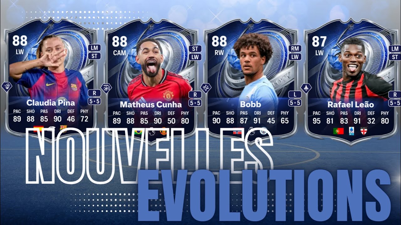 5/5⭐ sur vos Attaquants via l'Evolution Franchement Franck sur FC26 !