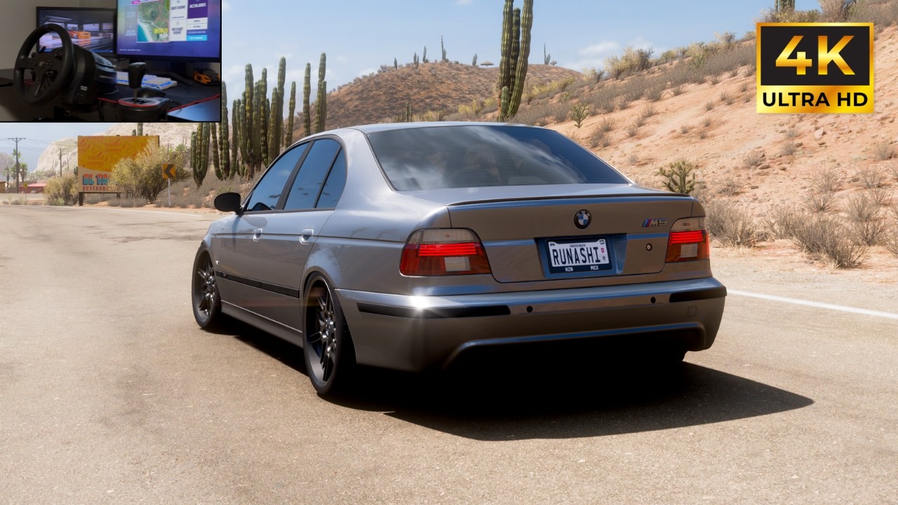666 HP BMW M5 E39 | Forza Horizon 5 | Thrustmaster T300 Steering Wheel Gameplay