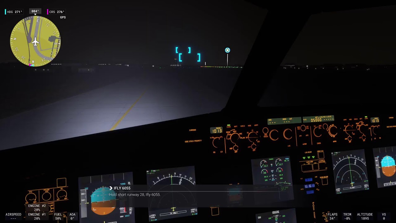 landing at Pune Airport 2