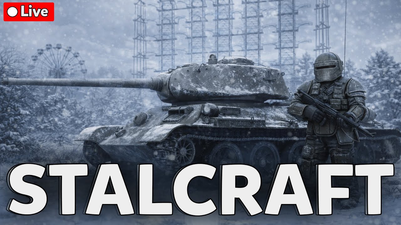 А У ВАС ТАНКИ ПО ЗОНЕ НЕ ЕЗДЯТ? 😏🚜🔥❄️ СТРИМ СТАЛКРАФТ