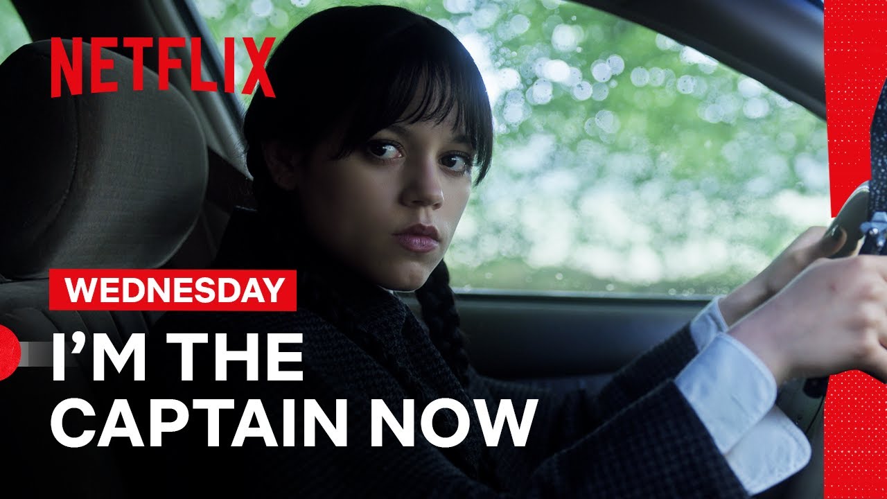 Wednesday Takes a Driving Lesson | Wednesday | Netflix Philippines