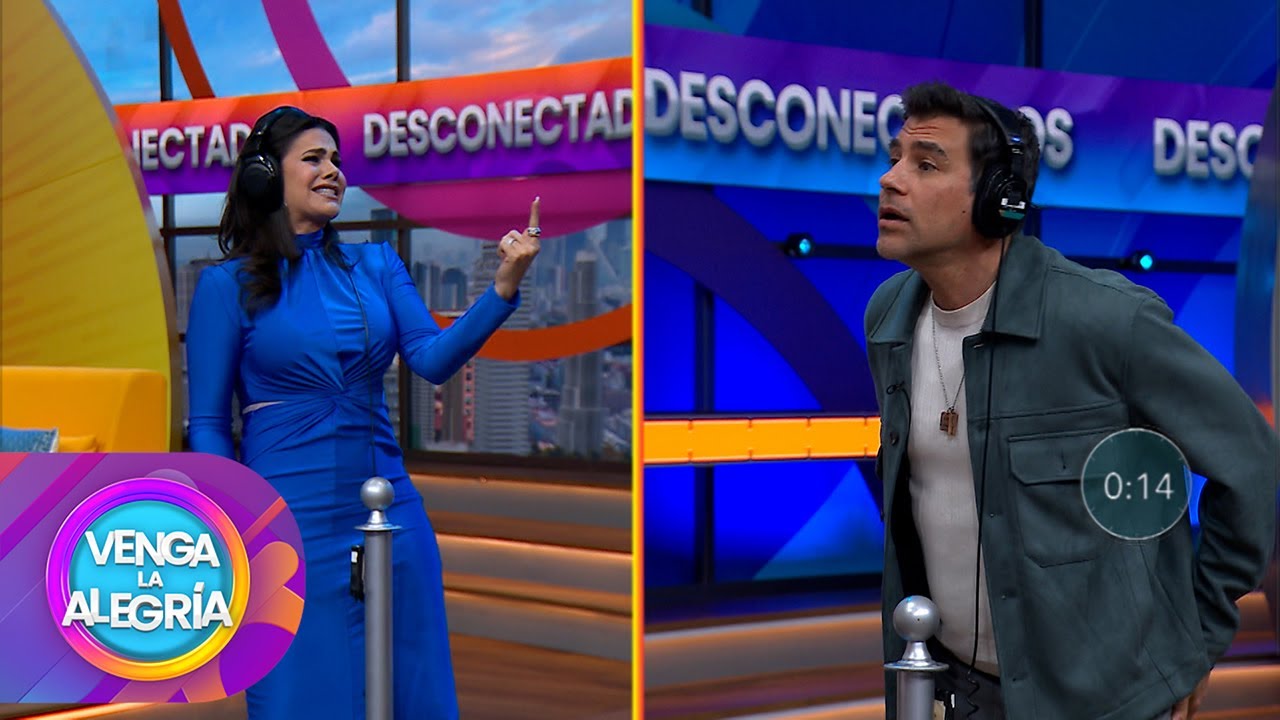 ¡Entra gritos y risas esta pareja triunfó este jueves en el Desconectados! | Venga La Alegría