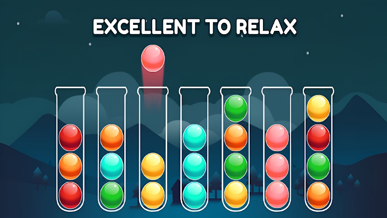 Ball Sort: Color Sorting Games (by Suga Technology) IOS Gameplay Video (HD)