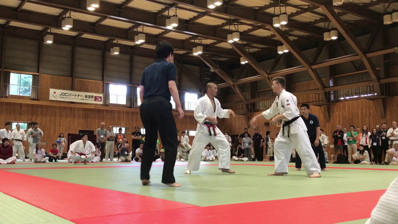 Aikido Fights - part 1 - 12-th International Aikido Tournament - Japan, Akita, 03.09.2017