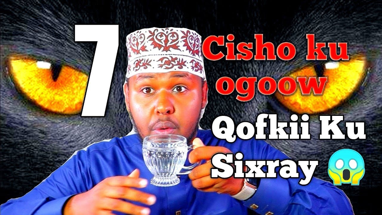 7cisho ku ogoow qofkii ku sixray oo riyo lagugu tusayo arintan kaliya samee