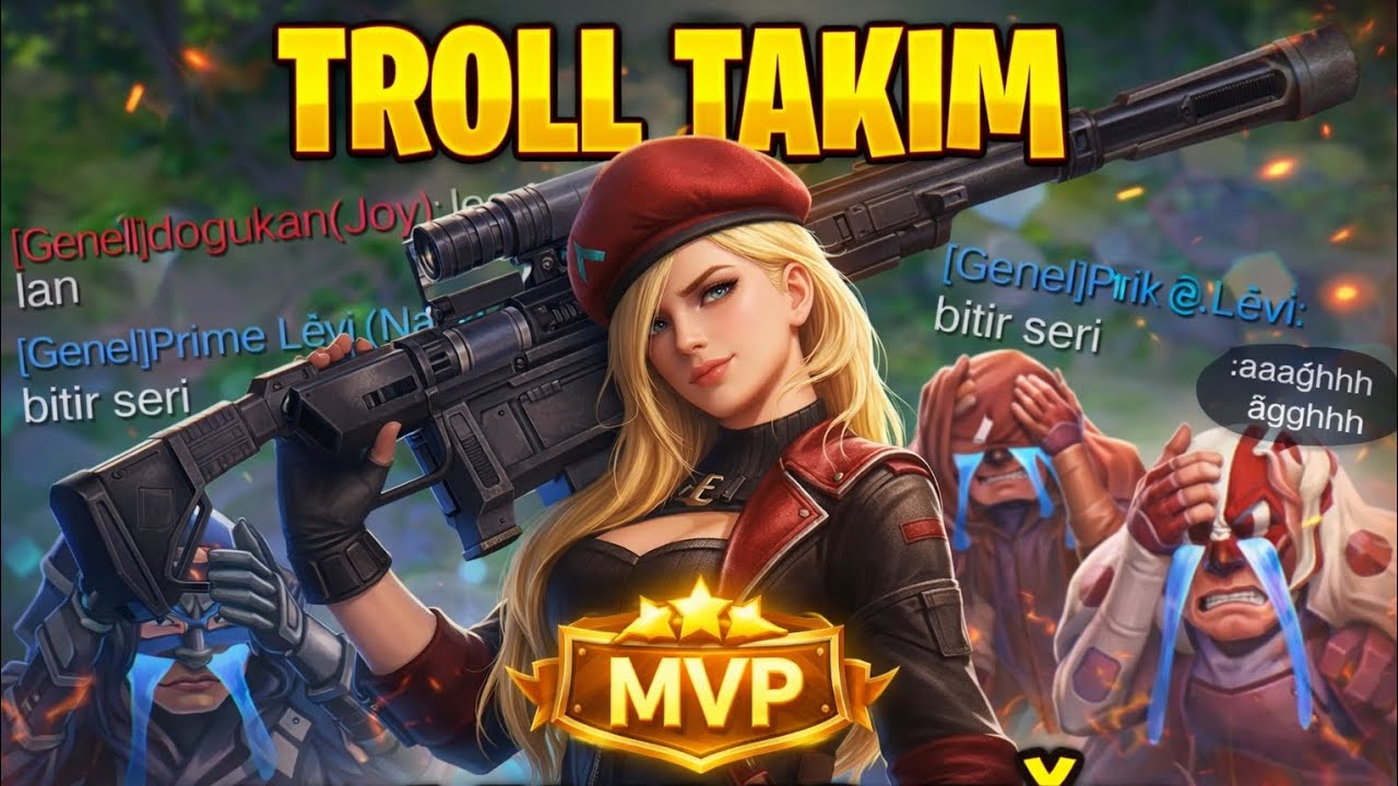 BU NASIL TAKIM? 🤦‍♂️ TROL TAKIM GELDİ AMA MVP OLDUM