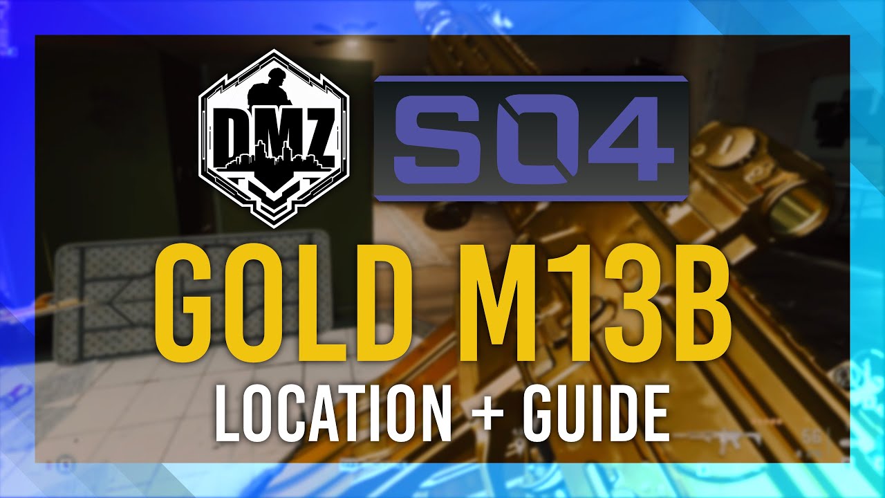 FREE Gold M13B (Easter Egg) | DMZ Vondel Location Guide