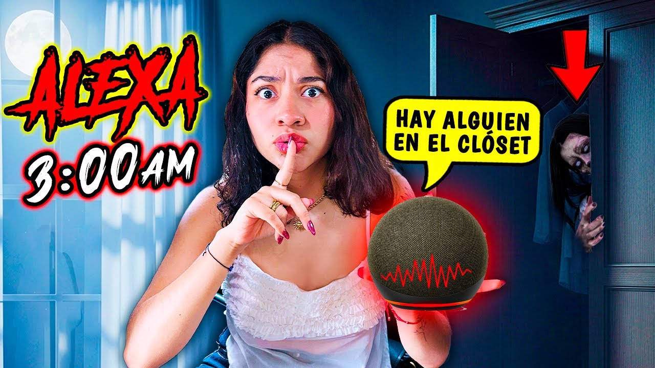 NUNCA HABLES CON ALEXA A LAS 3 AM 😨 | Michell Merlin