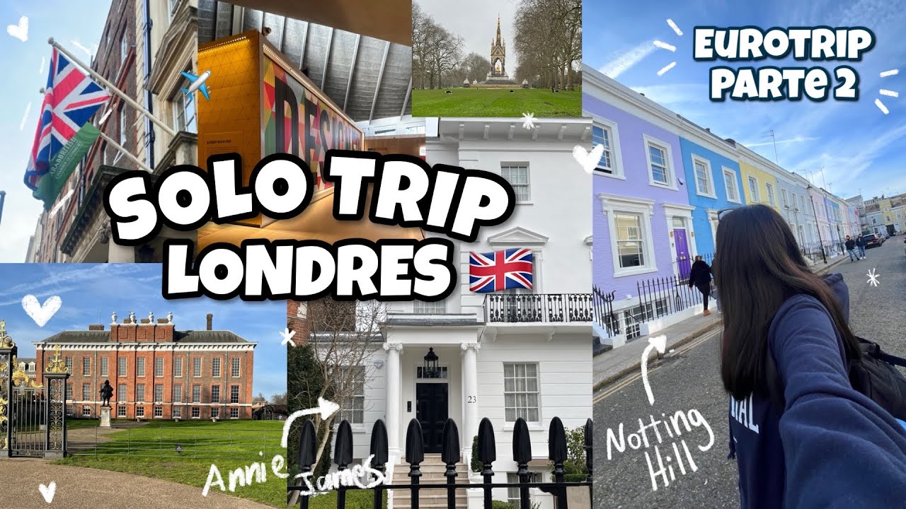 VIAJANDO SOLA POR PRIMERA VEZ - VLOG LONDRES 🇬🇧  - Eurotrip Parte 2 ❤️