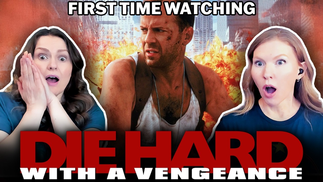 DIE HARD WITH A VENGEANCE | First Time Watching Movie Reaction | Sisters React