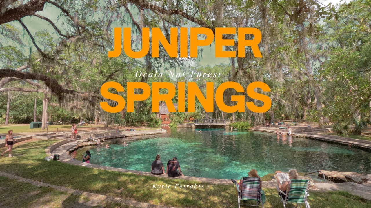 Juniper Springs, Floridas’ gem in the forest. Camping adventure.