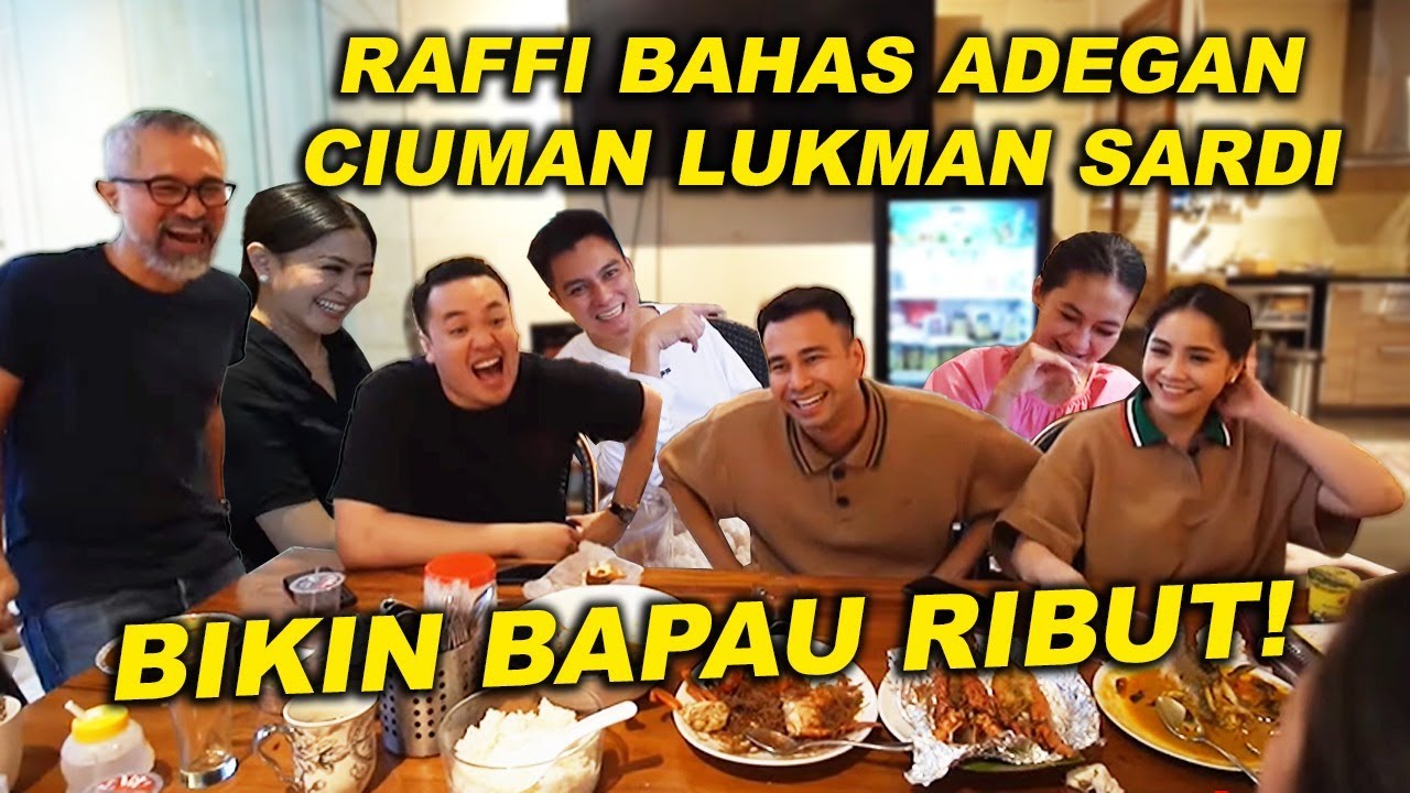 RAFFI AHMAD BAHAS ADEGAN CIUMAN LUKMAN SARDI, BIKIN BAIM PAULA RIBUT?