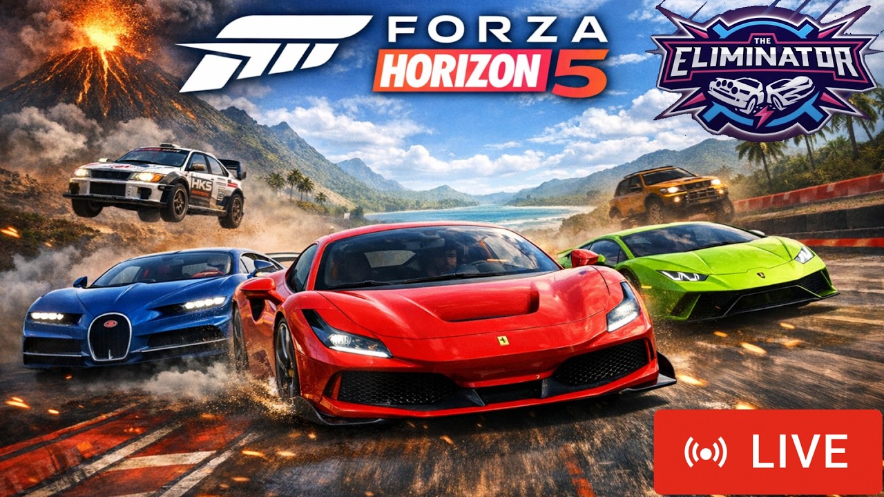 UNA AVENTURA PSICOLOGICA🥴 ELIMINATOR FORZA HORIZON 5 LIVE