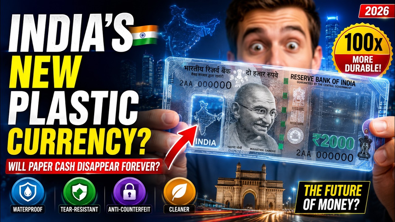 Why India May Replace Paper Money With Plastic Notes