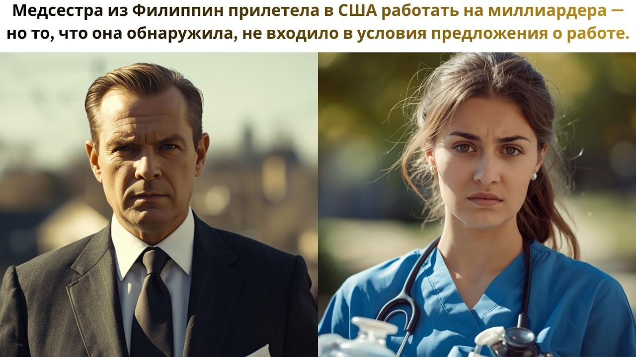 Медсестра из Филиппин прилетела в США работать на миллиардера — но то, что она обнаружила, не входил