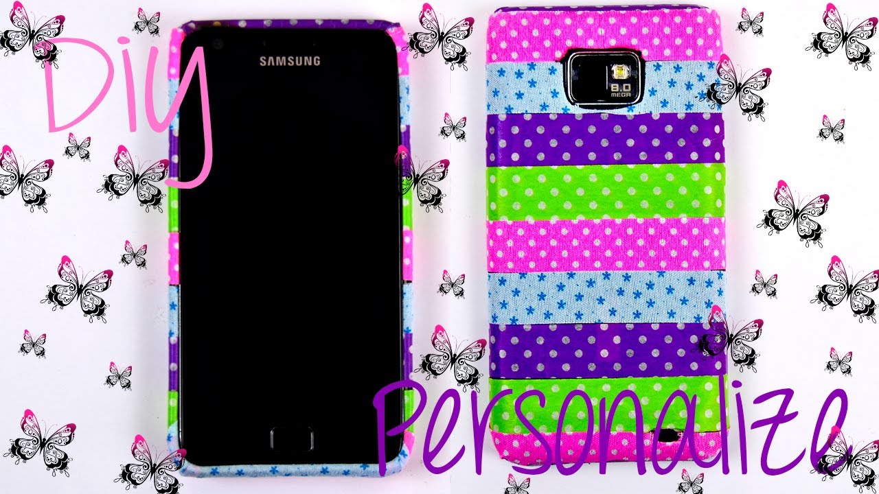 Faça você mesma capinha de celular personalizada