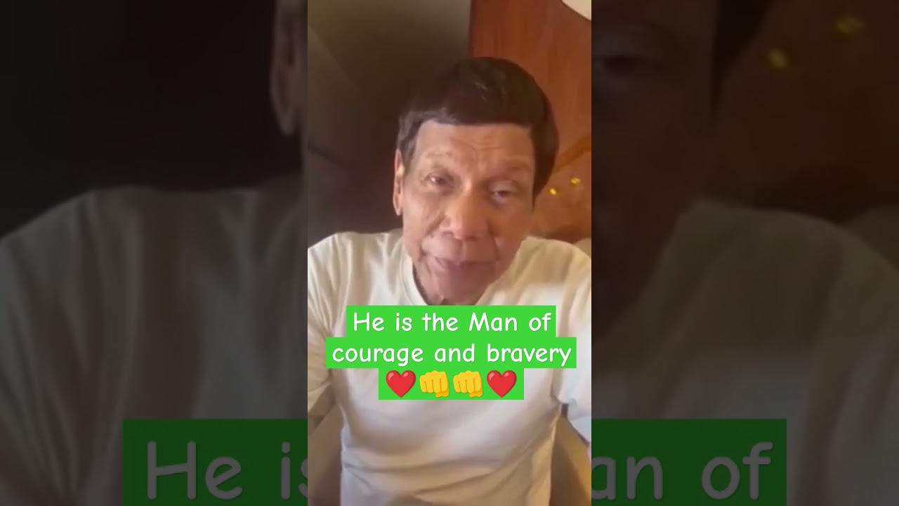 The man of courage and bravery! #fprrd #duterte