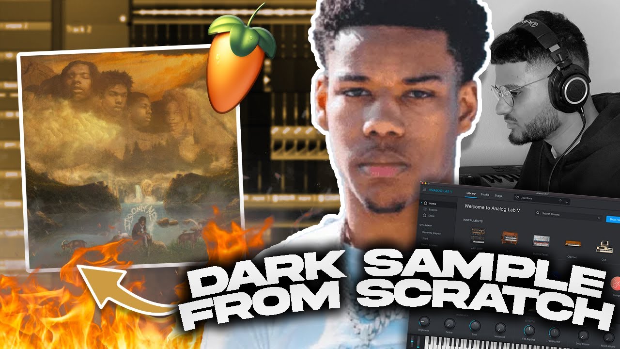 How To Make Dark Melodies From Scratch (Nardo Wick, 808 mafia) | FL Studio 21 Tutorial