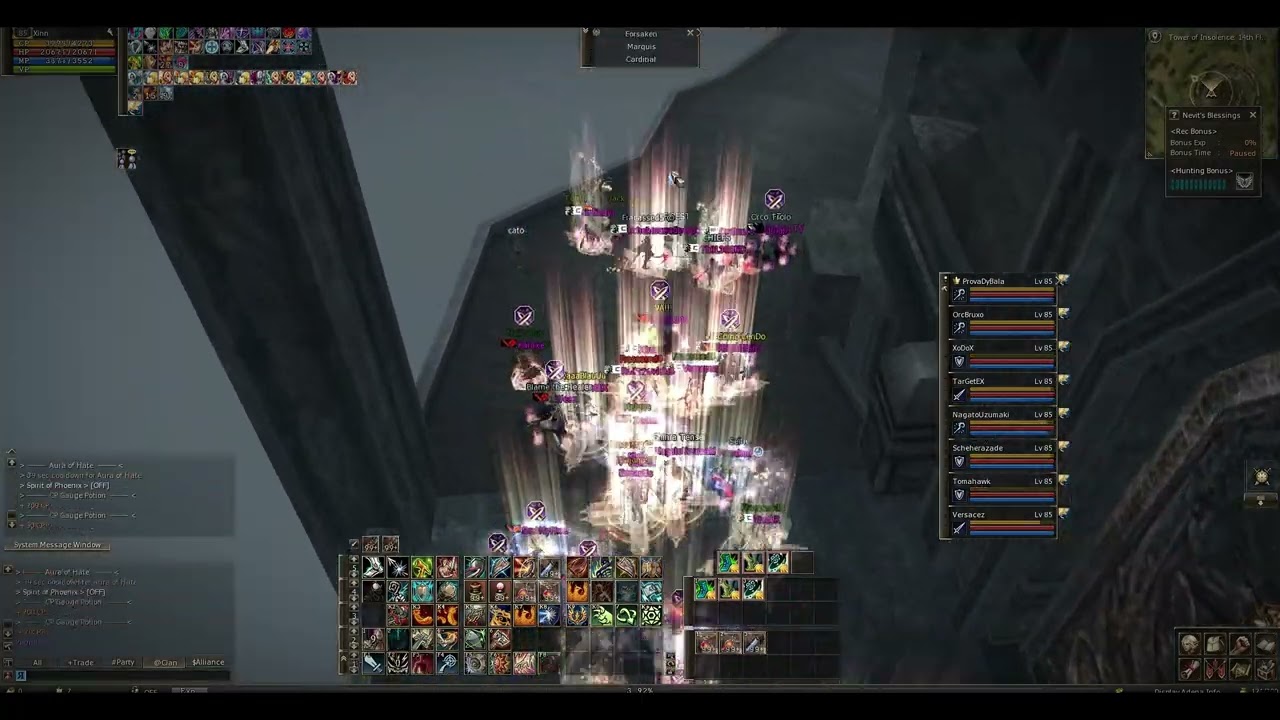Lineage 2 Amerika  Phoenix Knight - Xinn - PVP 4 Fun