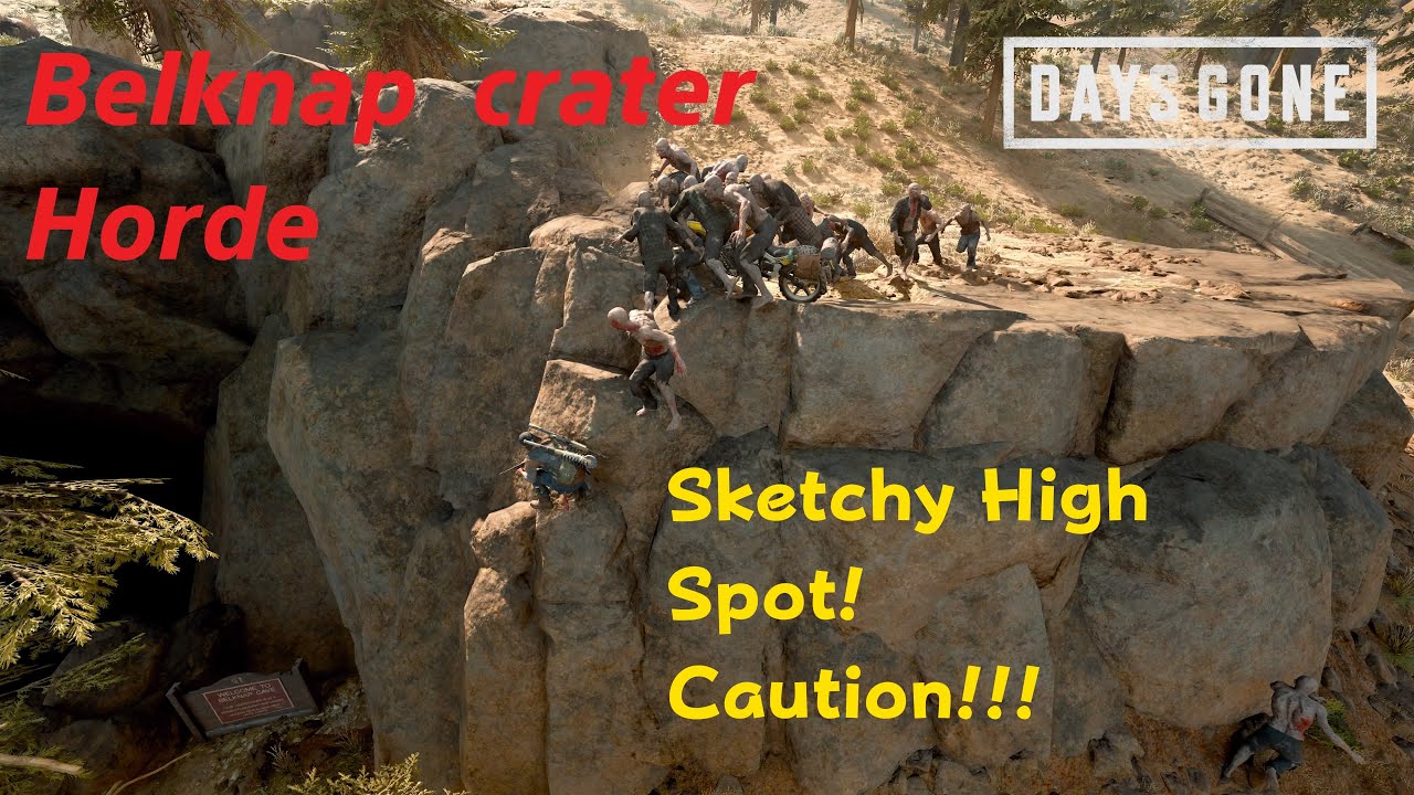 Belknap Crater Horde High Ground -No Bike !