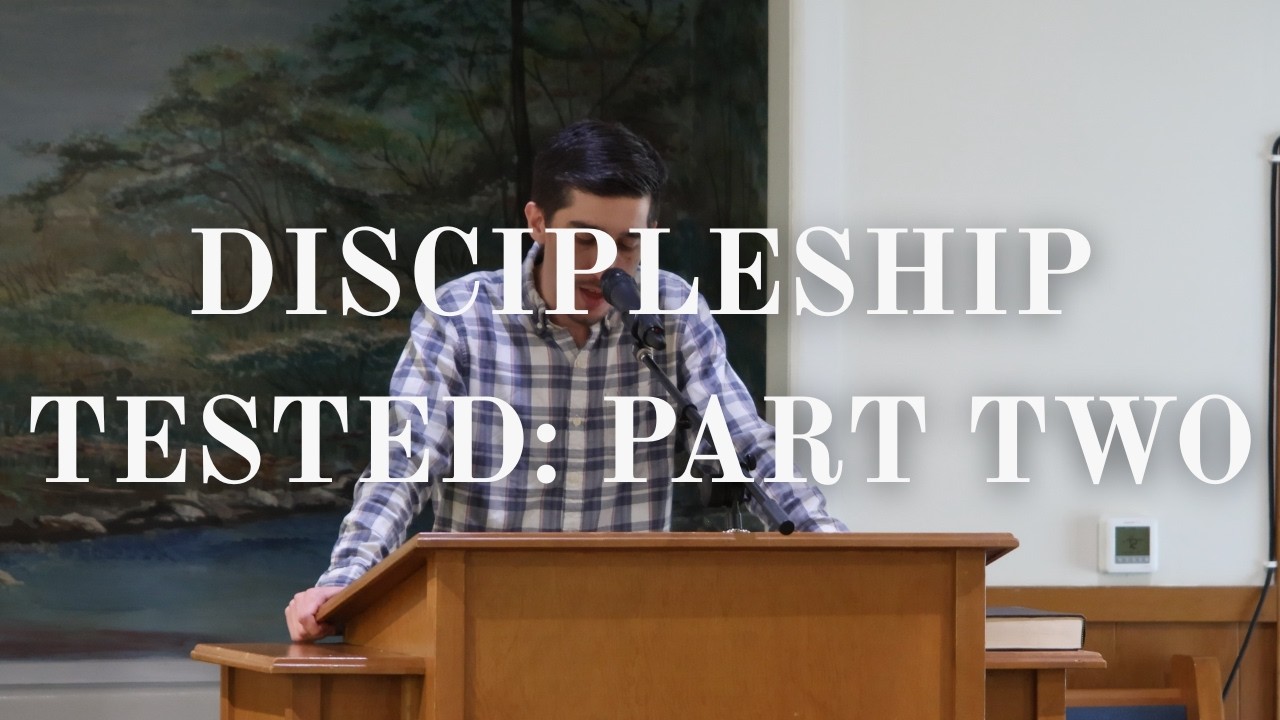 SERMON: Discipleship Tested: Part Two (Matt. 8:23-27) | Matthew: The Gospel of The Kingdom