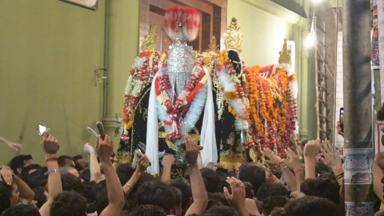 Baramdagi Ziarat Taboot Mola Ali (A.S) 21 Ramzan 1437 A.H Haider Manzil, Mochi Gate