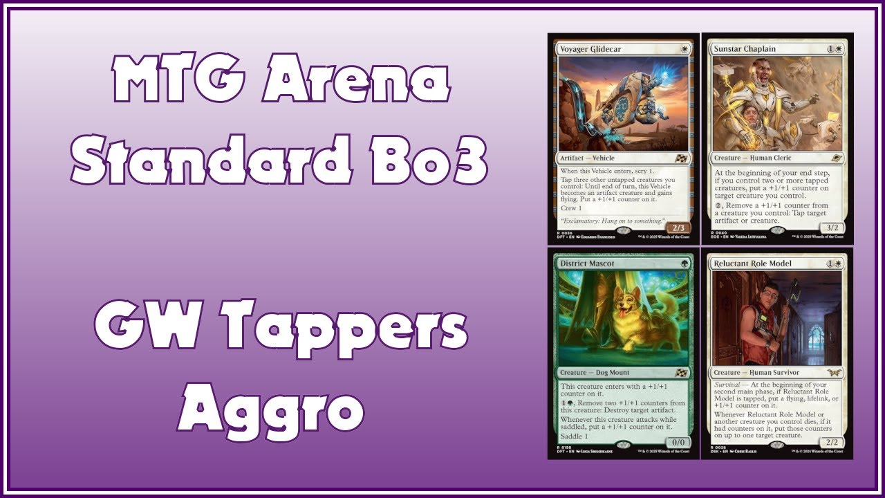 Giving Mounts a Chance - GW Tappers Aggro - MTGA Standard
