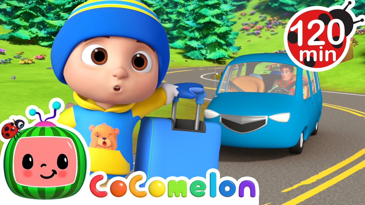 JJ's Travel Adventure with Family! 😄🚘 | CoComelon Nursery Rhymes and Kids Songs | Animals for Kids