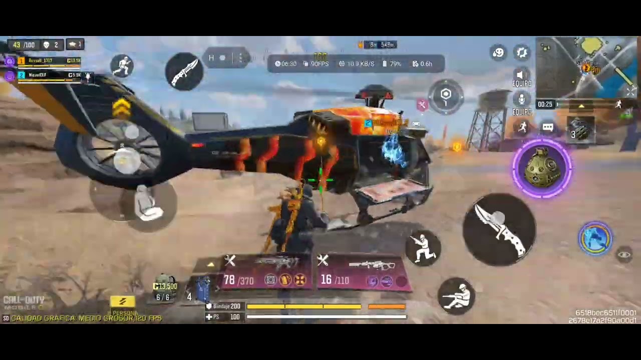 Dúo con MisaelDLF Battle Royale COD MOBILE 2026. Like y suscríbete.