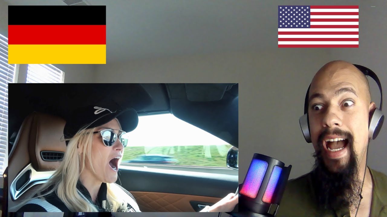 American Reacts To My First German Autobahn Experience | German Super Car | German Technology