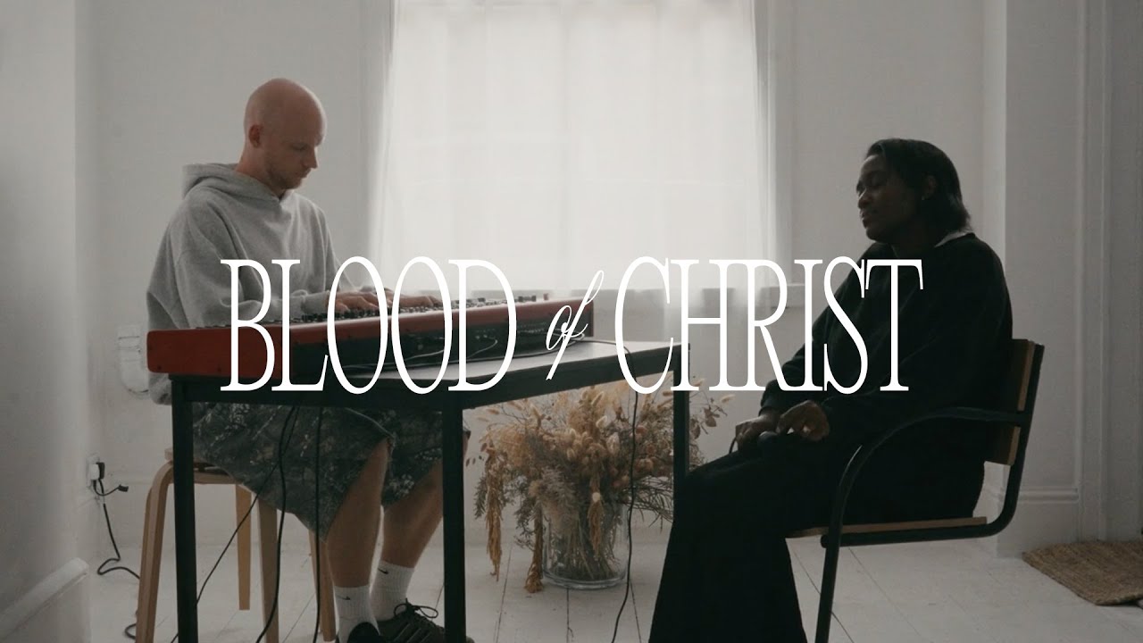 a simple cover of Blood Of Christ (Jesus Image) &mdash; Zo Ross-Waddell