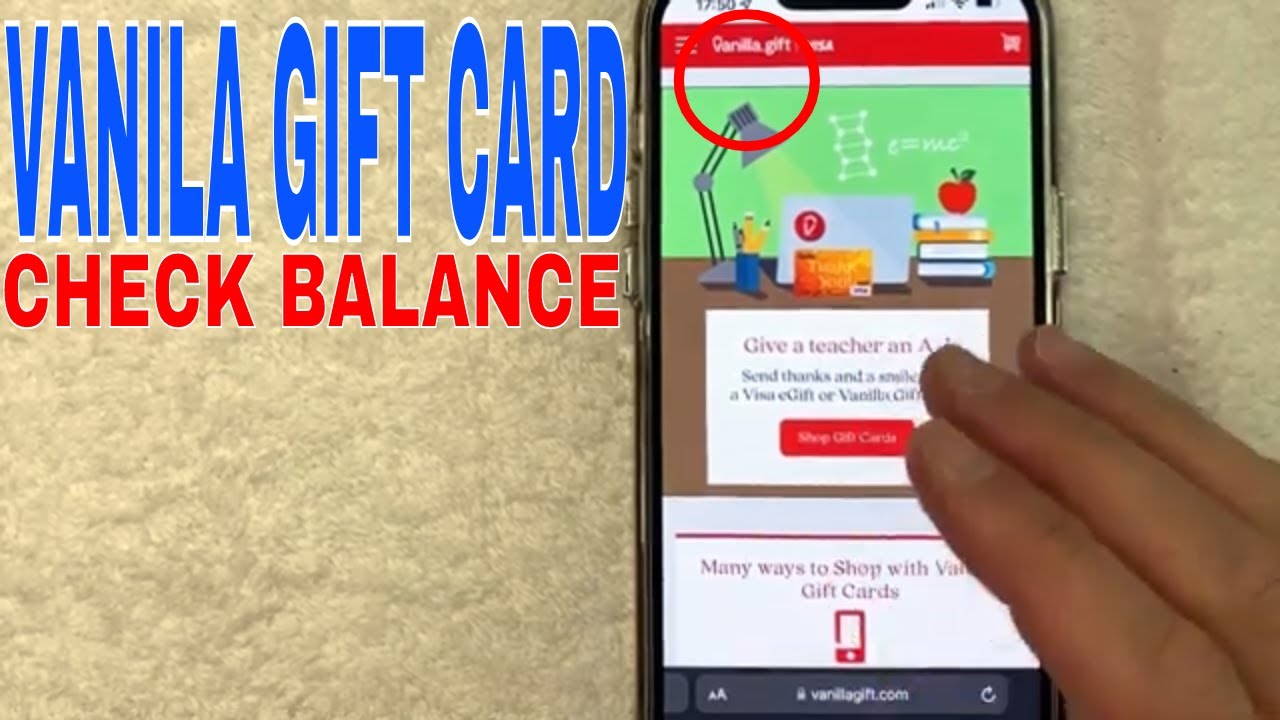 ✅  How To Check Vanilla Gift Card Balance 🔴