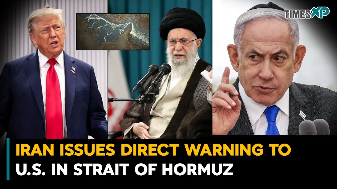 Iran Issues Direct Warning To U.S. In Strait Of Hormuz| Iran-Israel War