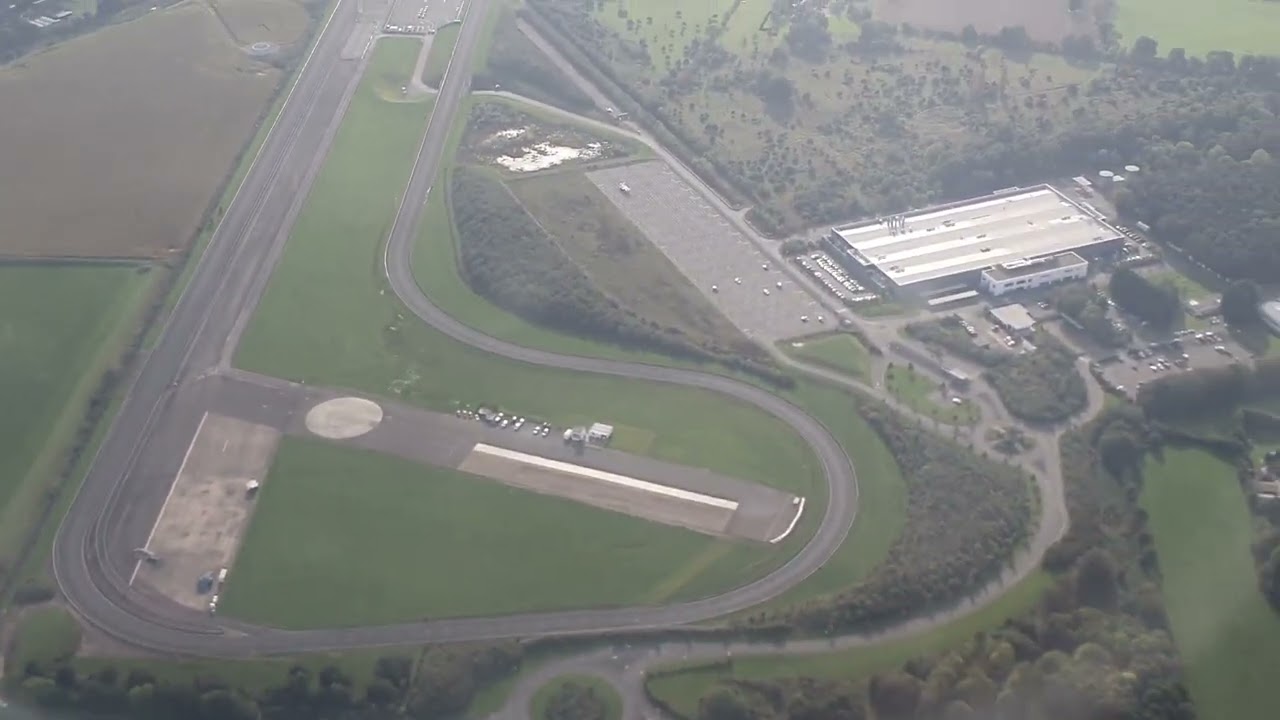 Ryanair Flying over Jaguar Land Rover Fen End, Warwickshire