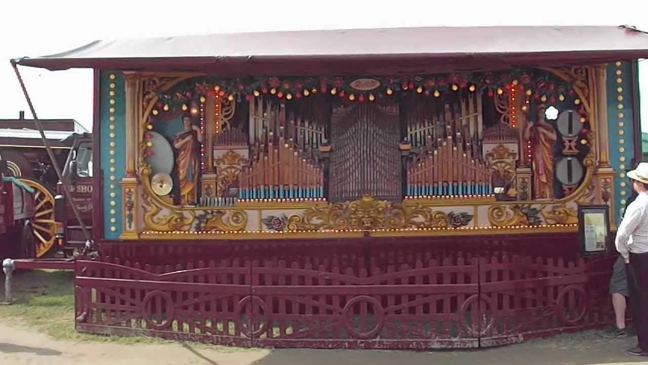 Whites Mammoth 1909 Hand Made Gavioli Show Fair Organ Great Dorset Steam Fair 2012