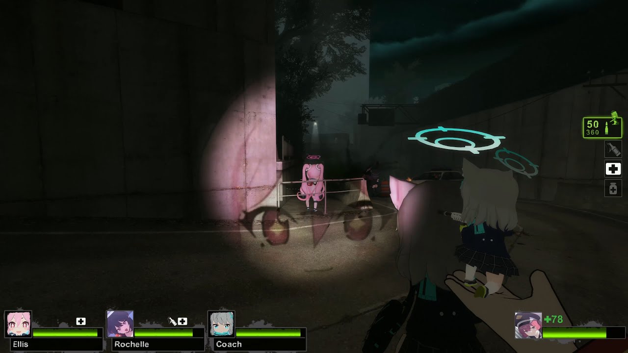 Left 4 Dead 2 + Blue Archive mods - modded Dead Center: Rebirth Left 4 Gun Game | Custom Mutation