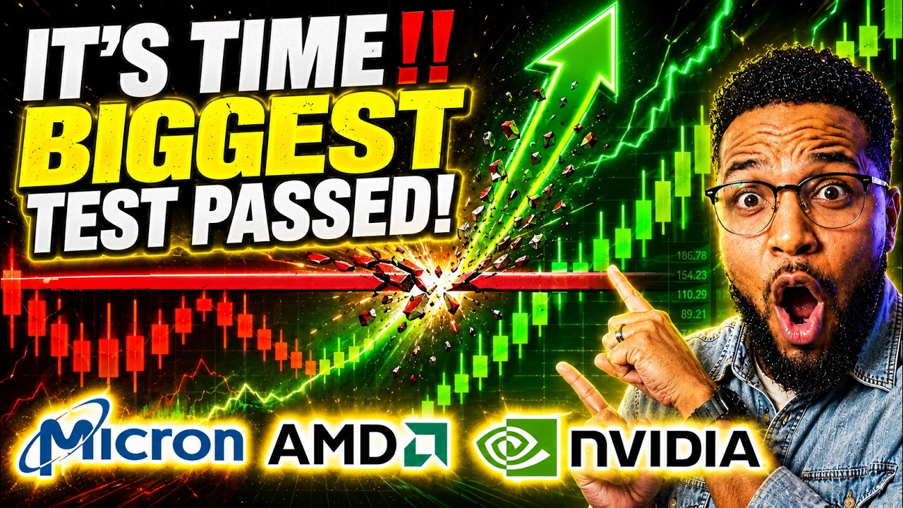 ПРИШЛО ВРЕМЯ‼️MICRON, AMD и NVIDIA ПРОШЛИ САМОЕ ВАЖНОЕ ИСПЫТАНИЕ!