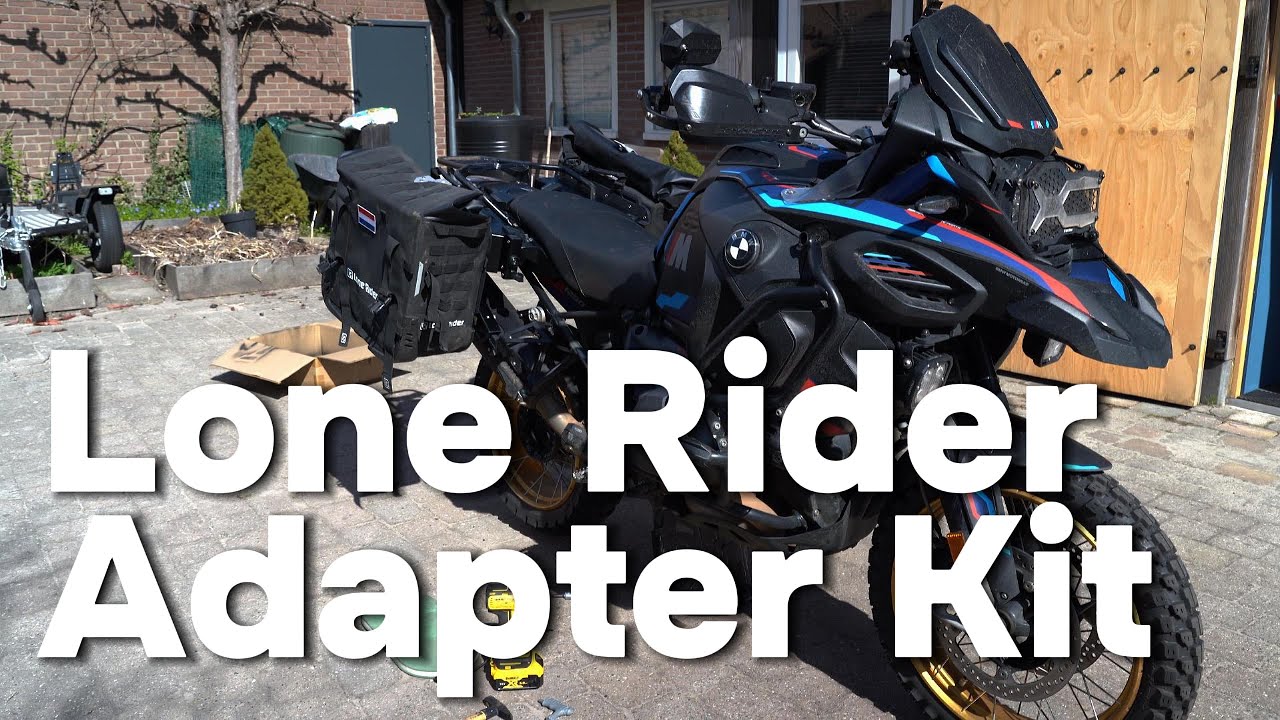 🔥 Lone Rider MotoBags on BMW R1250GSA Vario Mounts! Custom Adapter Install 🔥